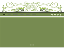 Tablet Screenshot of brewstersbrewery.com